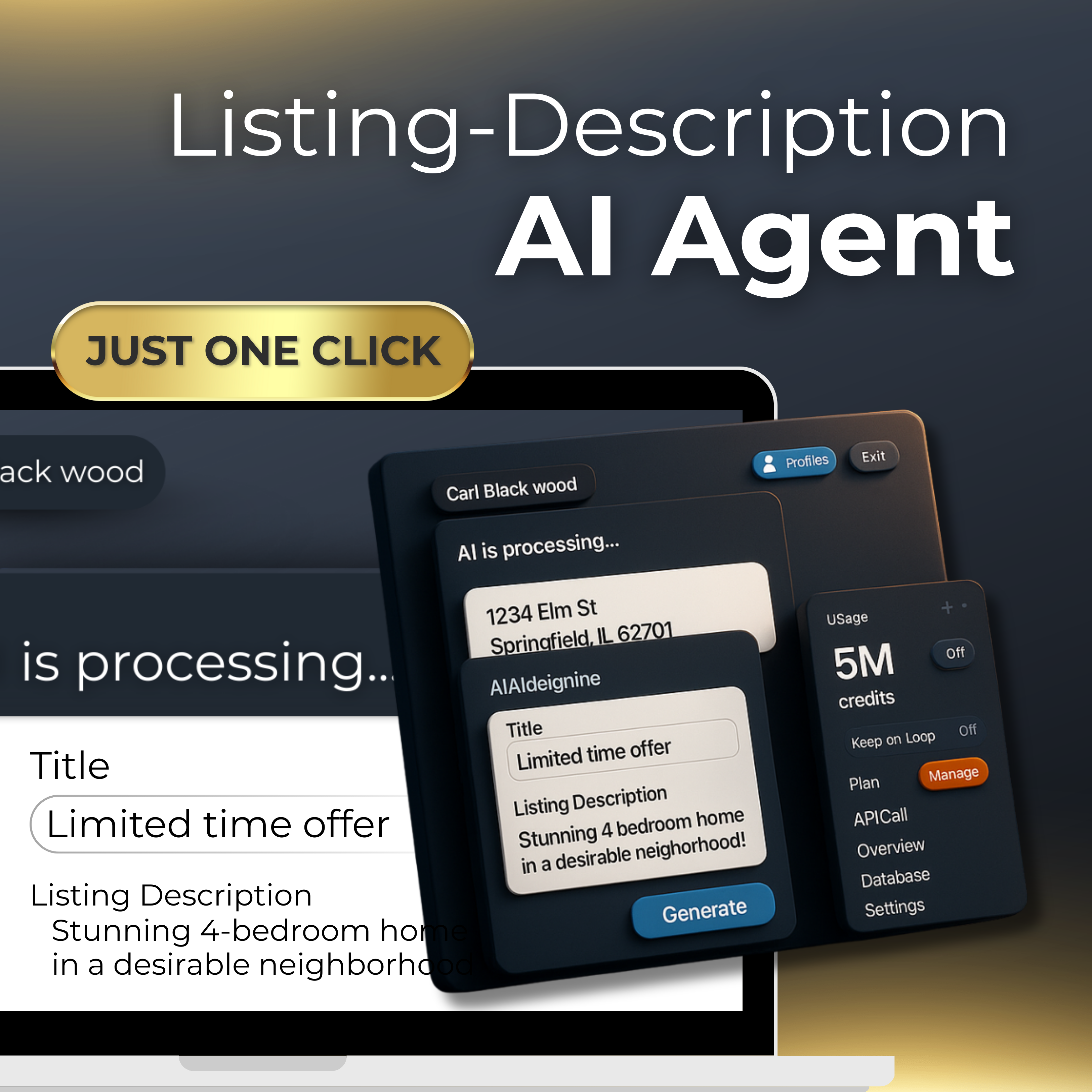 Listing-Description AI Agent
